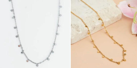 Disc Chain Necklace