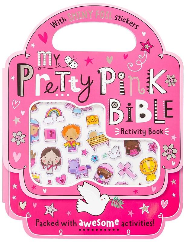 My Pretty Pink Bible Backpack Activity Book