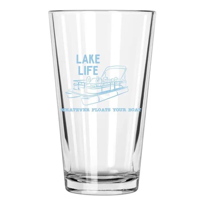 Floats Your Boat Lake Life Pint