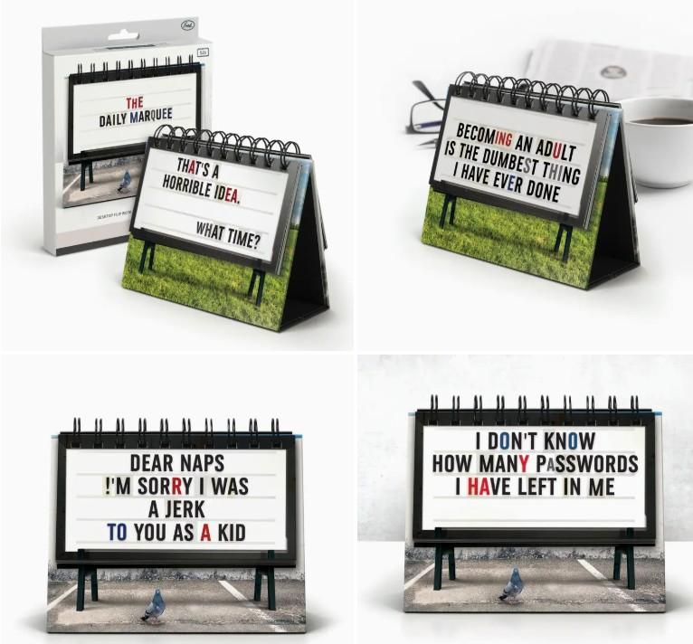 The Daily Marquee Desktop Flip Book