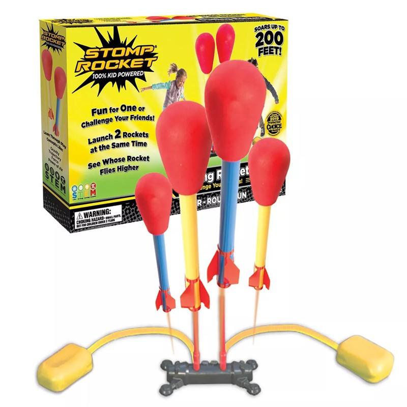 Dueling Rockets Stomp Rocket