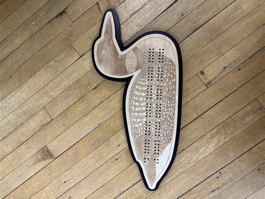 Loon Cribbage Board