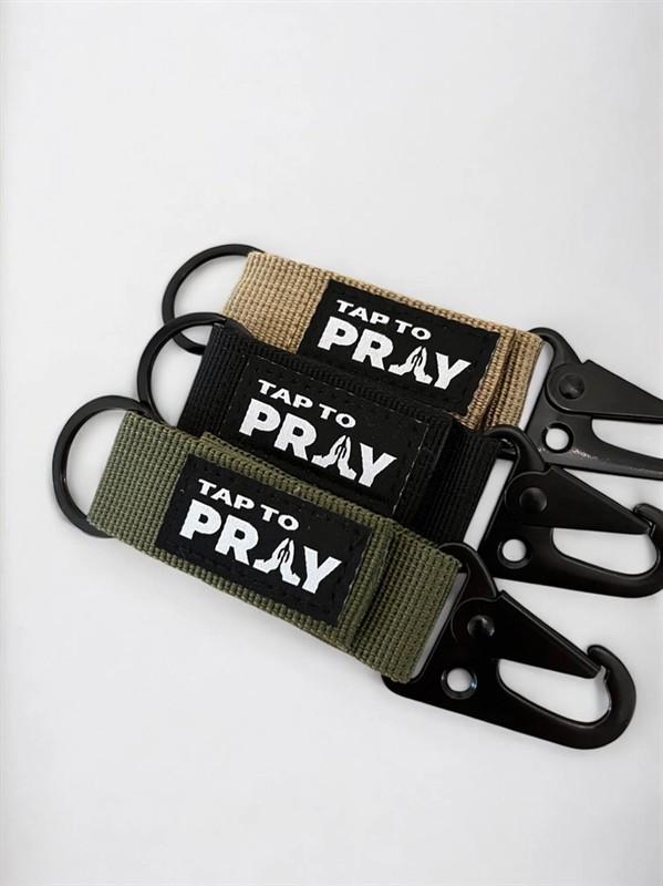 Tap To Pray Tactical Keychain