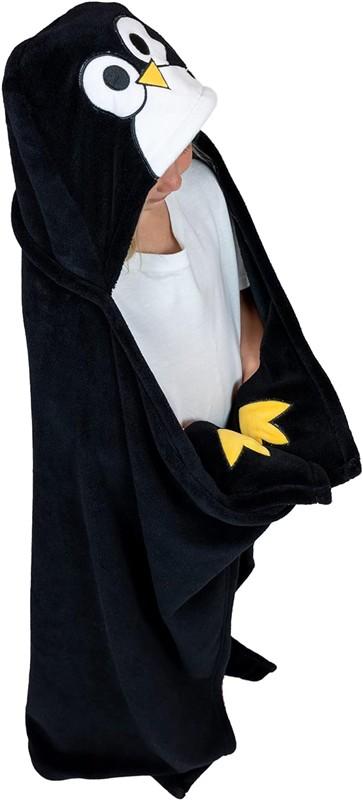 Penguin Hooded Blanket