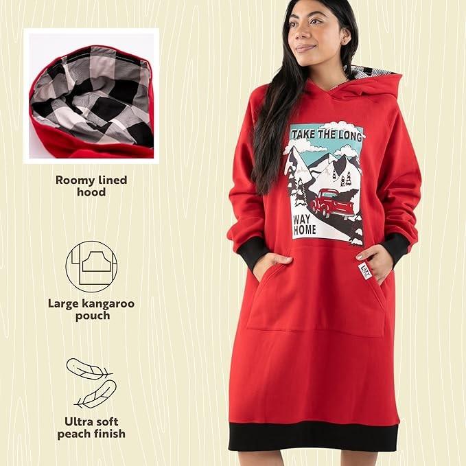 Long Way Home Sleep Hoodie S/M