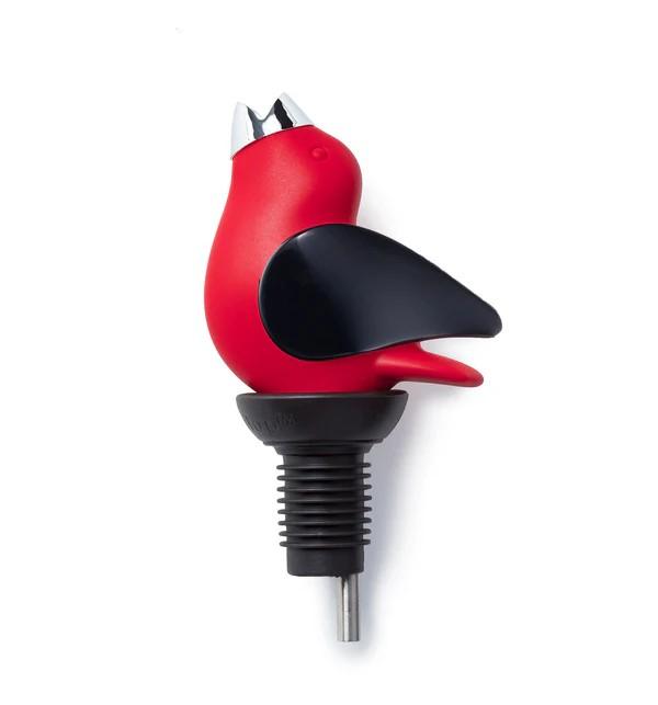 Red/Black Chirpy Top