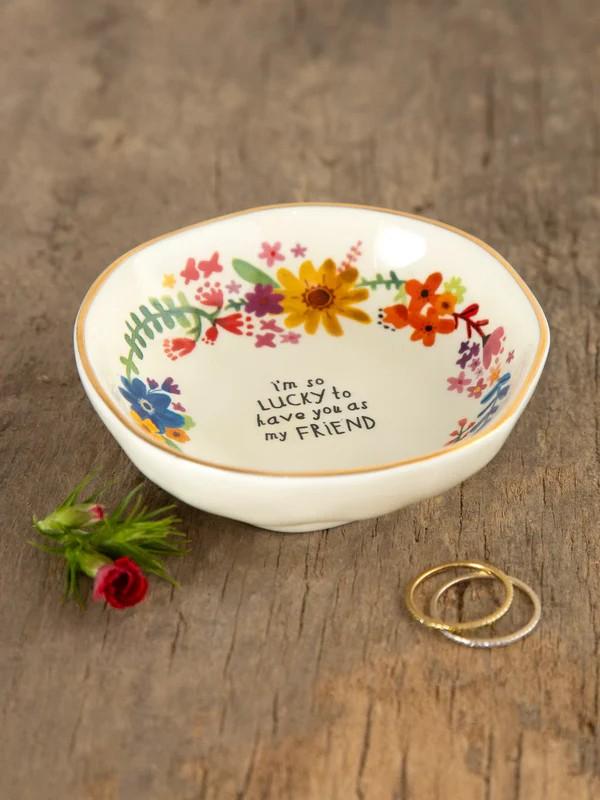Lucky Friend Perfect Little Trinket Bowl