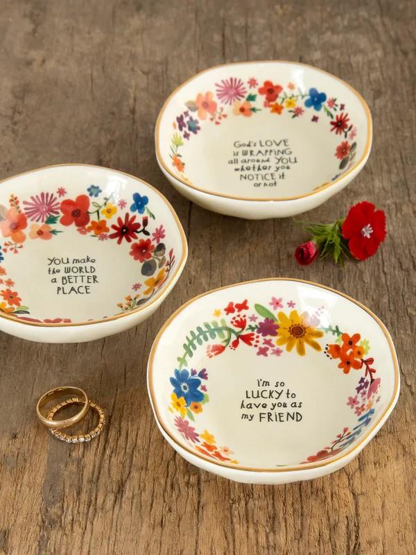 Lucky Friend Perfect Little Trinket Bowl