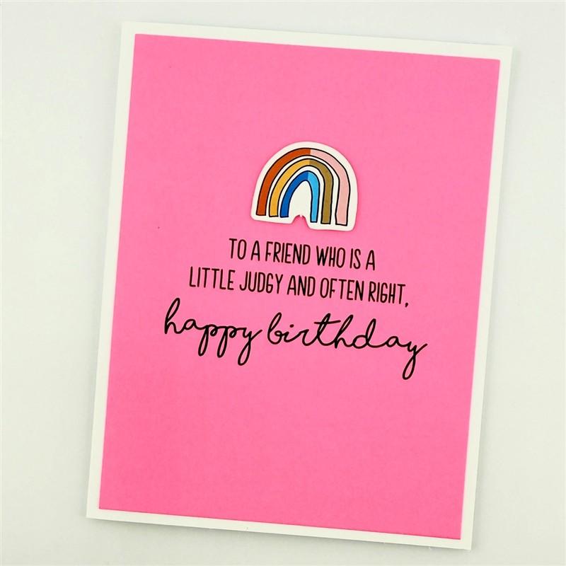 Little Judgy Card