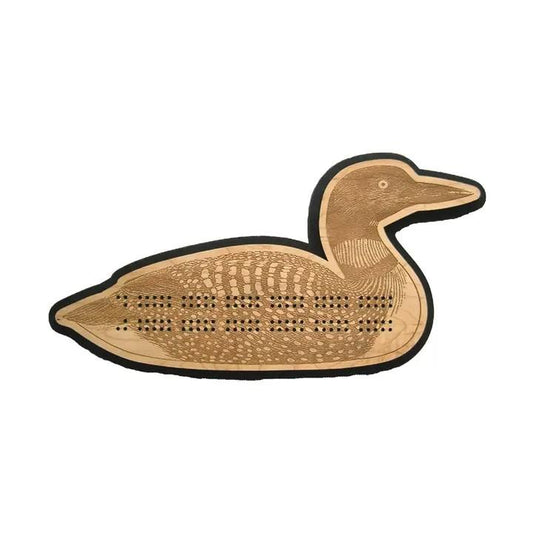 Loon Cribbage Board