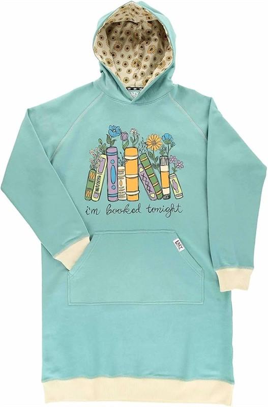 Booked Tonight Sleep Hoodie L/XL