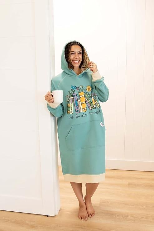 Booked Tonight Sleep Hoodie L/XL