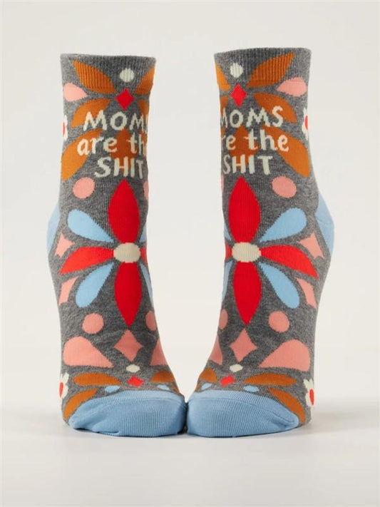 Moms Are The Shit Socks