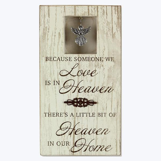 Wood Tabletop/Wall Sign Someone We Love