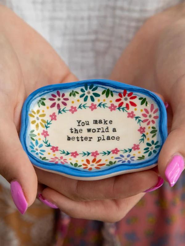 World Better Artisan Trinket Dish -