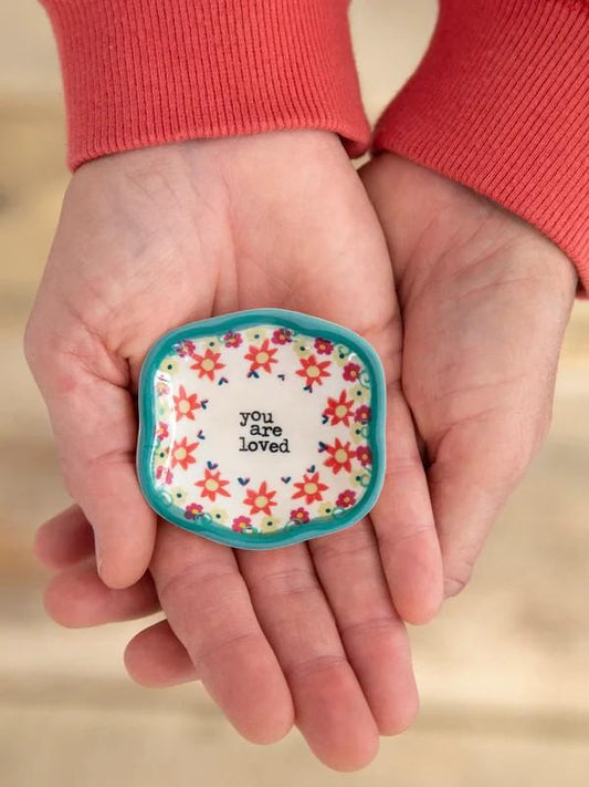 You Are Loved Artisan Trinket Dish