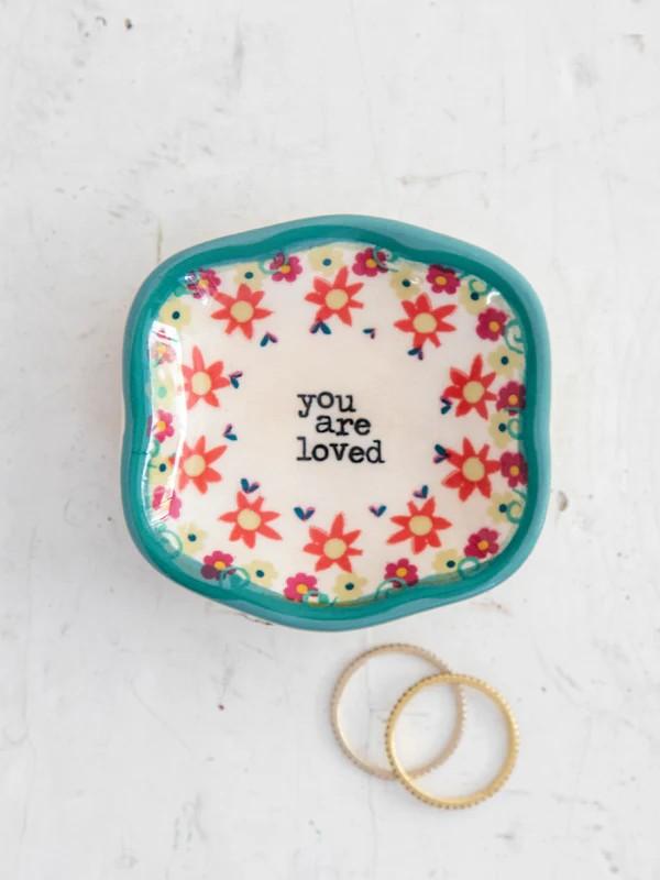 You Are Loved Artisan Trinket Dish