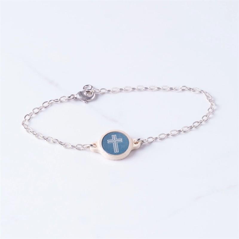 Sterling Silver Tap To Pray™ Bracelet - Survivor Series