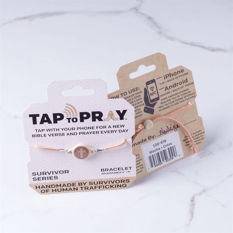 Mocha Tap To Pray™ Bracelet - Survivor Series