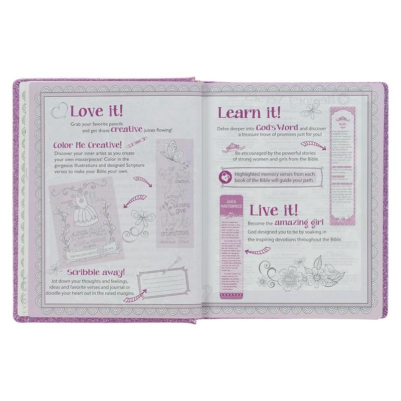 My Creative Bible Pink Glitter