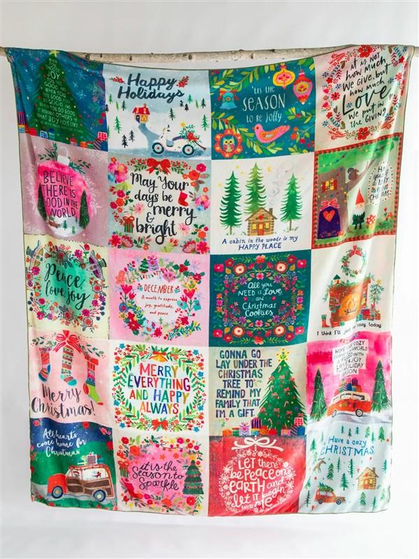 Holiday Blanket XL Double Sided