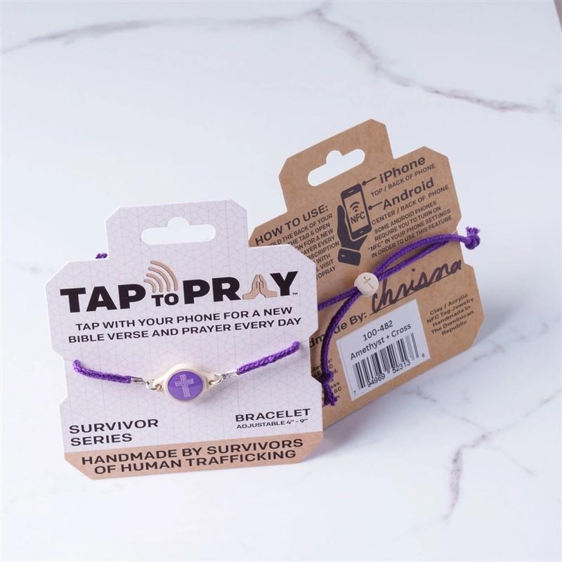 Amethyst Tap To Pray™ Bracelet - Survivor Series