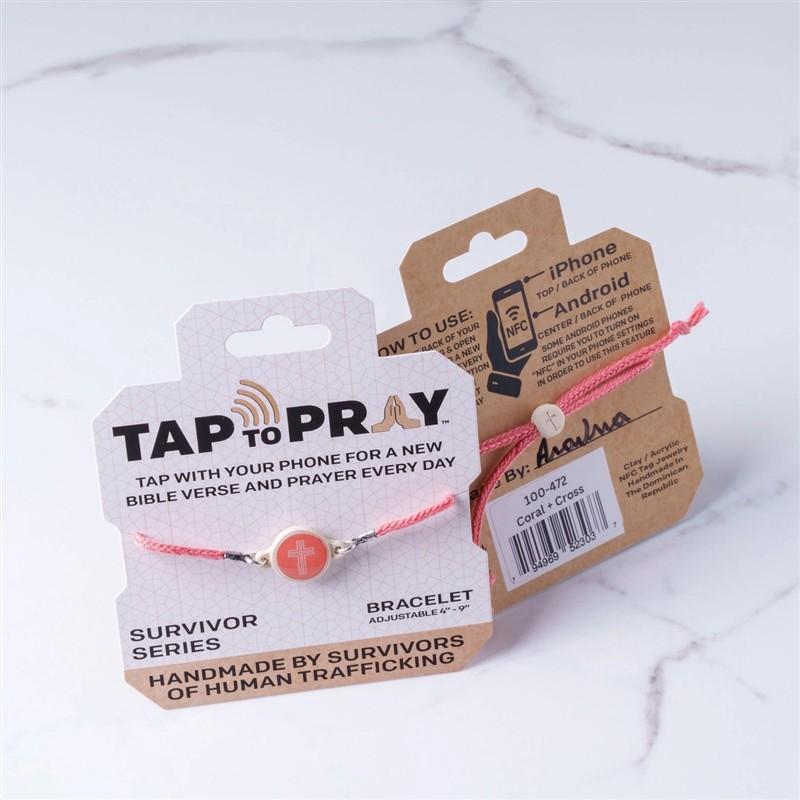 Coral Tap To Pray™ Bracelet - Survivor Series