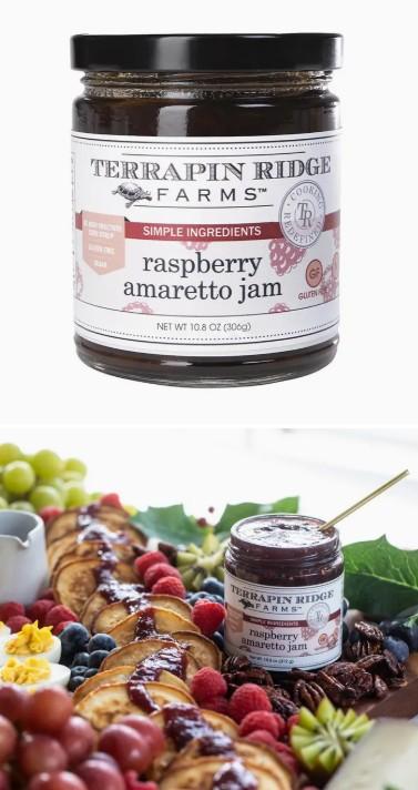 Raspberry Amaretto Jam