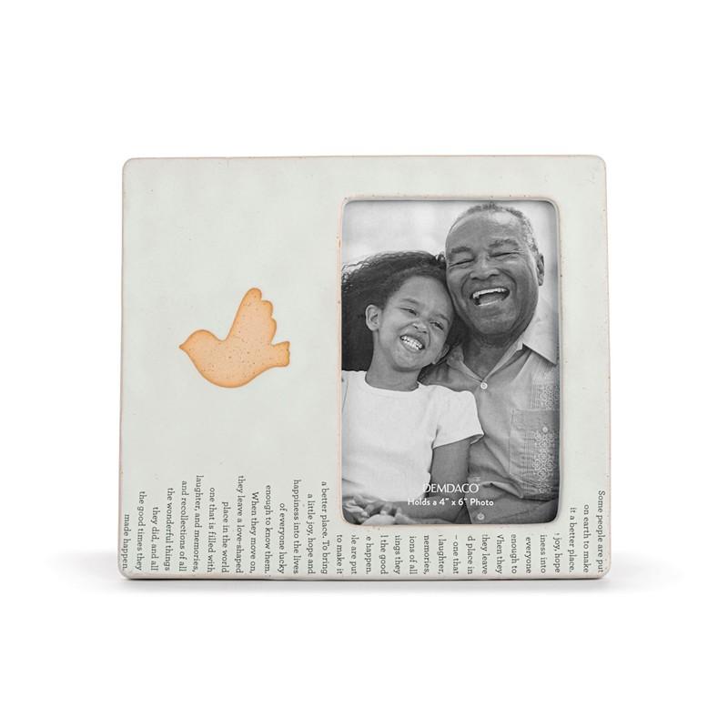 Inspired Remembrance Ceramic Frame - 4x6in