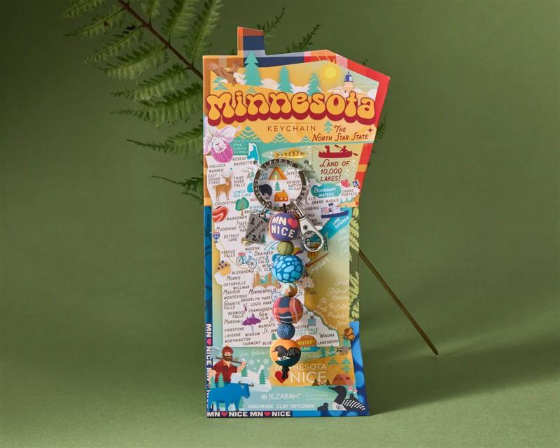 Minnesota Places We Love Keyclip