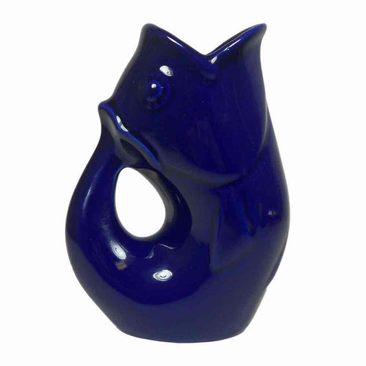 Cobalt Medium Gurgle Pot