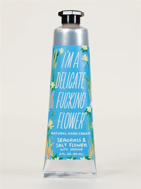 Sea Grass & Salt Flower With Jasmine I'm a Delicate F*cking Flower Hand Cream
