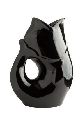 Black Medium Gurgle Pot