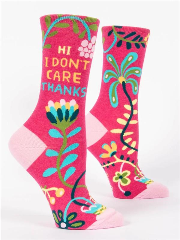 Hi I Don't Care Socks