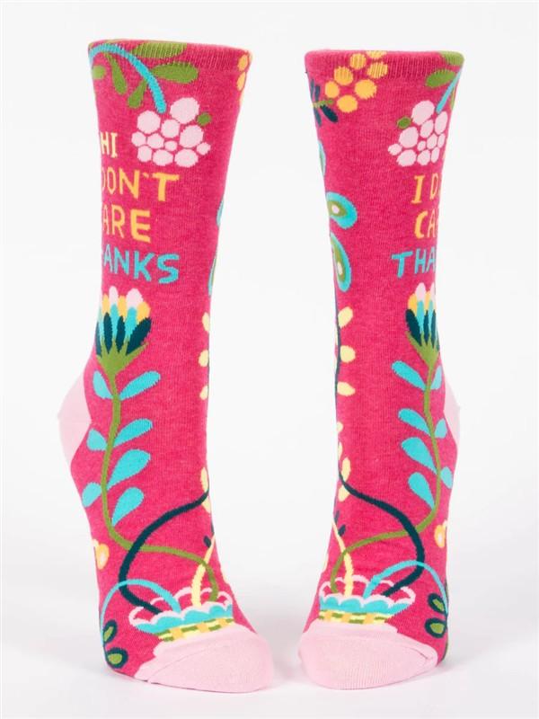 Hi I Don't Care Socks