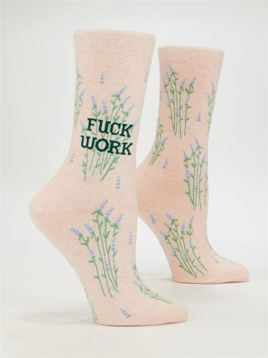 F*ck Work W-Crew Socks