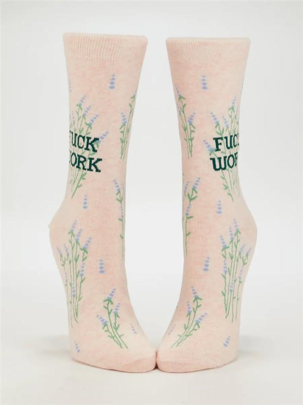 F*ck Work W-Crew Socks