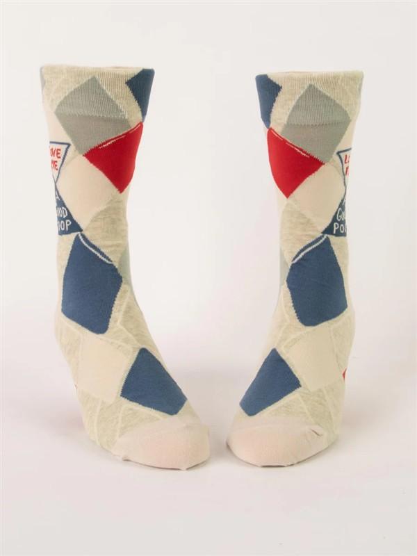 Love Me a Good Poop Mens Socks