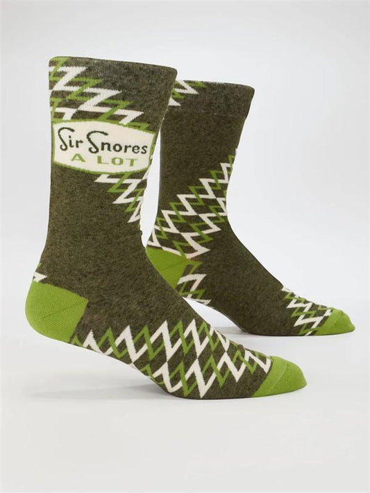 Sir Snores A Lot M-Crew Socks
