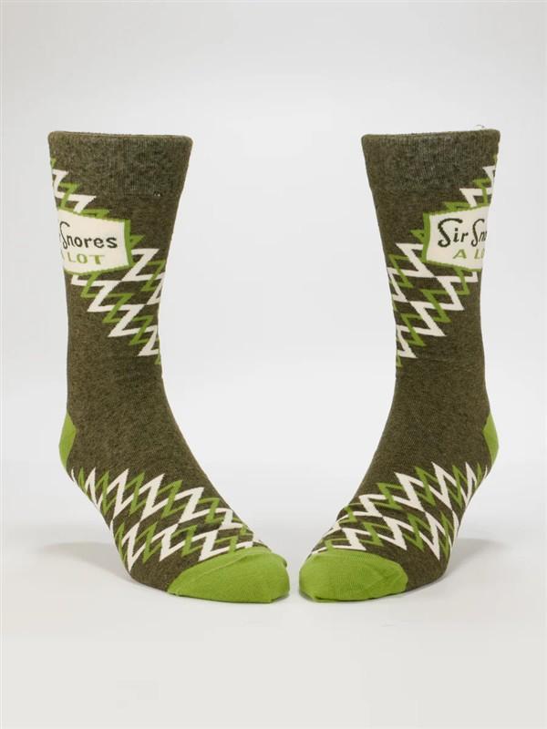 Sir Snores A Lot M-Crew Socks