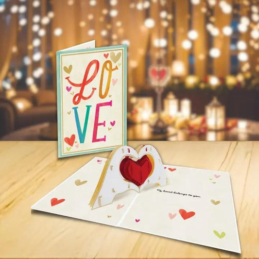 LOVE Pop Up Card