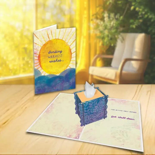 Get Well Soon Pop Up Card