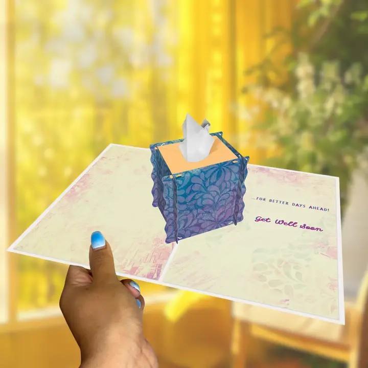 Get Well Soon Pop Up Card