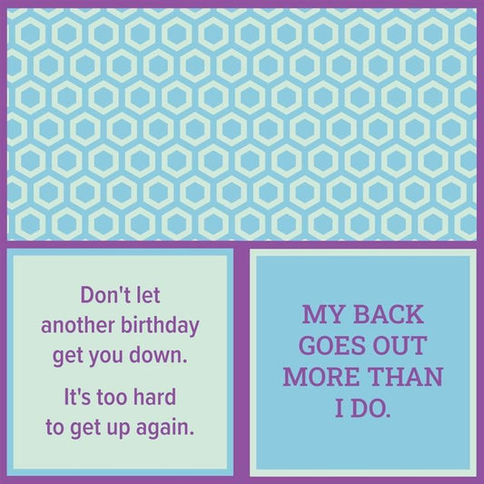 Back Goes Out Napkin