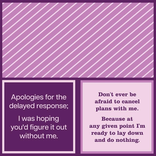 Delayed Response Napkin