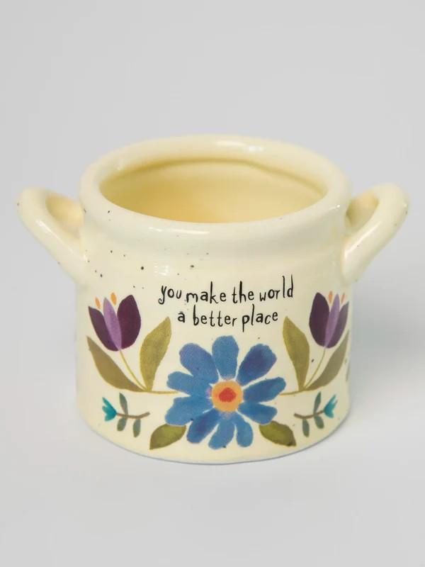 Crock Planter - World Better Small