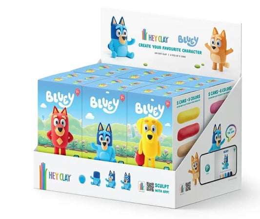 Hey Clay Bluey Characters