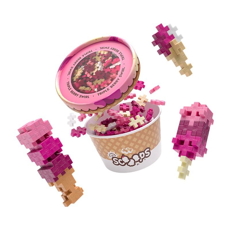 Triple Berry Swirl Scoops PlusPlus