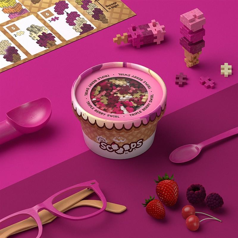 Triple Berry Swirl Scoops PlusPlus