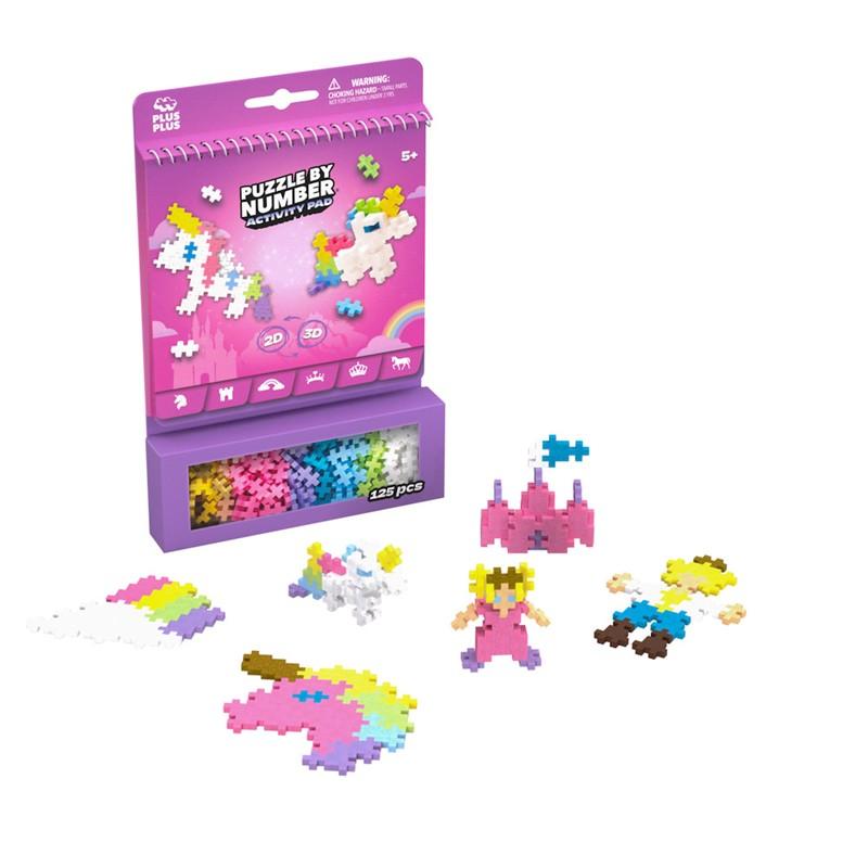 Unicorn Puzzle By Number Activity Pad